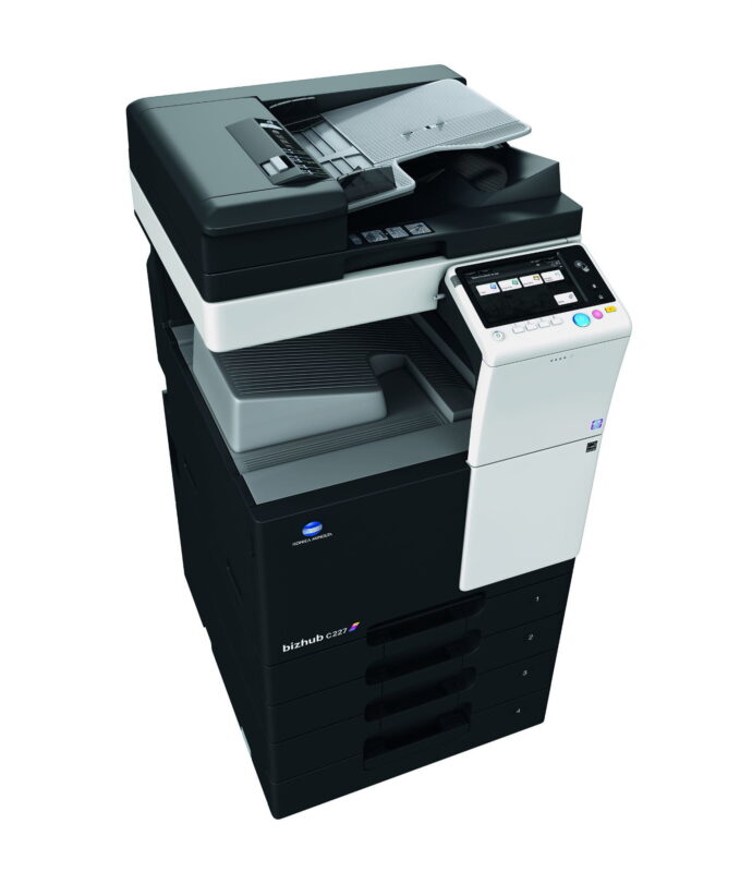 Konica Minolta Bizhub C227 – nowoczesny kolor 22 str./min z ekranem 9"