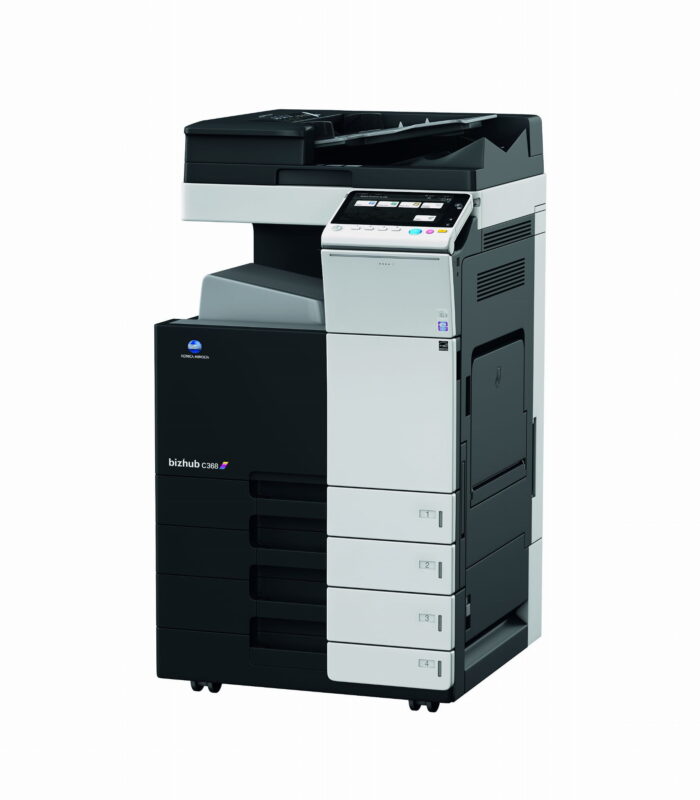 Konica Minolta Bizhub C368 – szybki kolor 36 str./min dla intensywnych środowisk