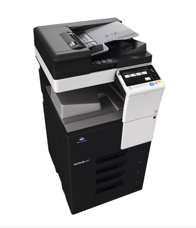 Konica Minolta Bizhub 227 – mono MFP A3 22 str./min nowej generacji