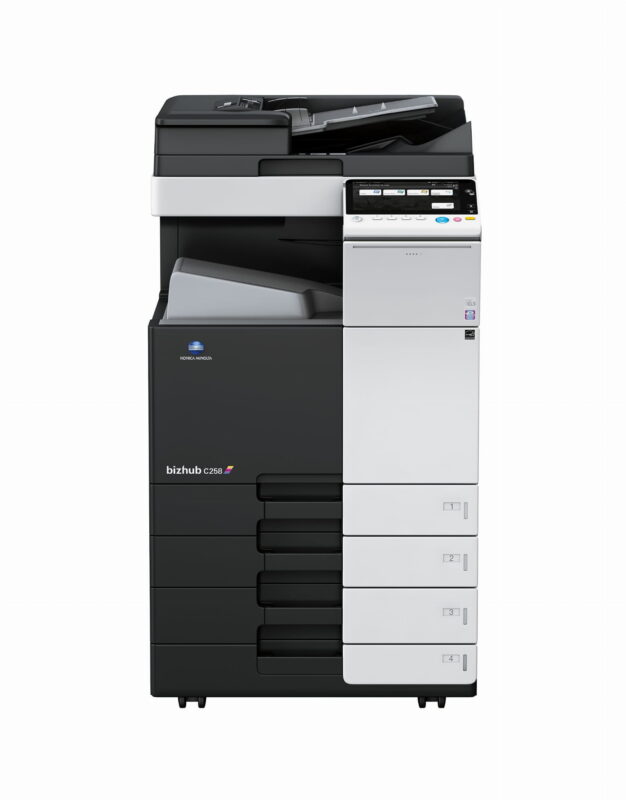 Konica Minolta Bizhub C258 – kolorowy iSeries A3 25 str./min dla wymagających
